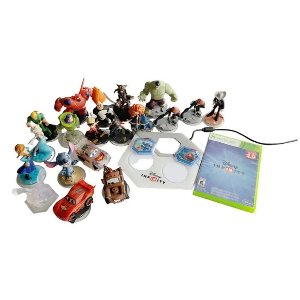 Disney Infinity Game Lot with Figures‎